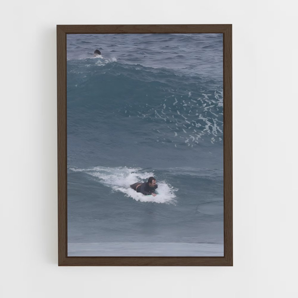 Poster Surfing the Pipeline – affiche Bodyboard (vue 5)